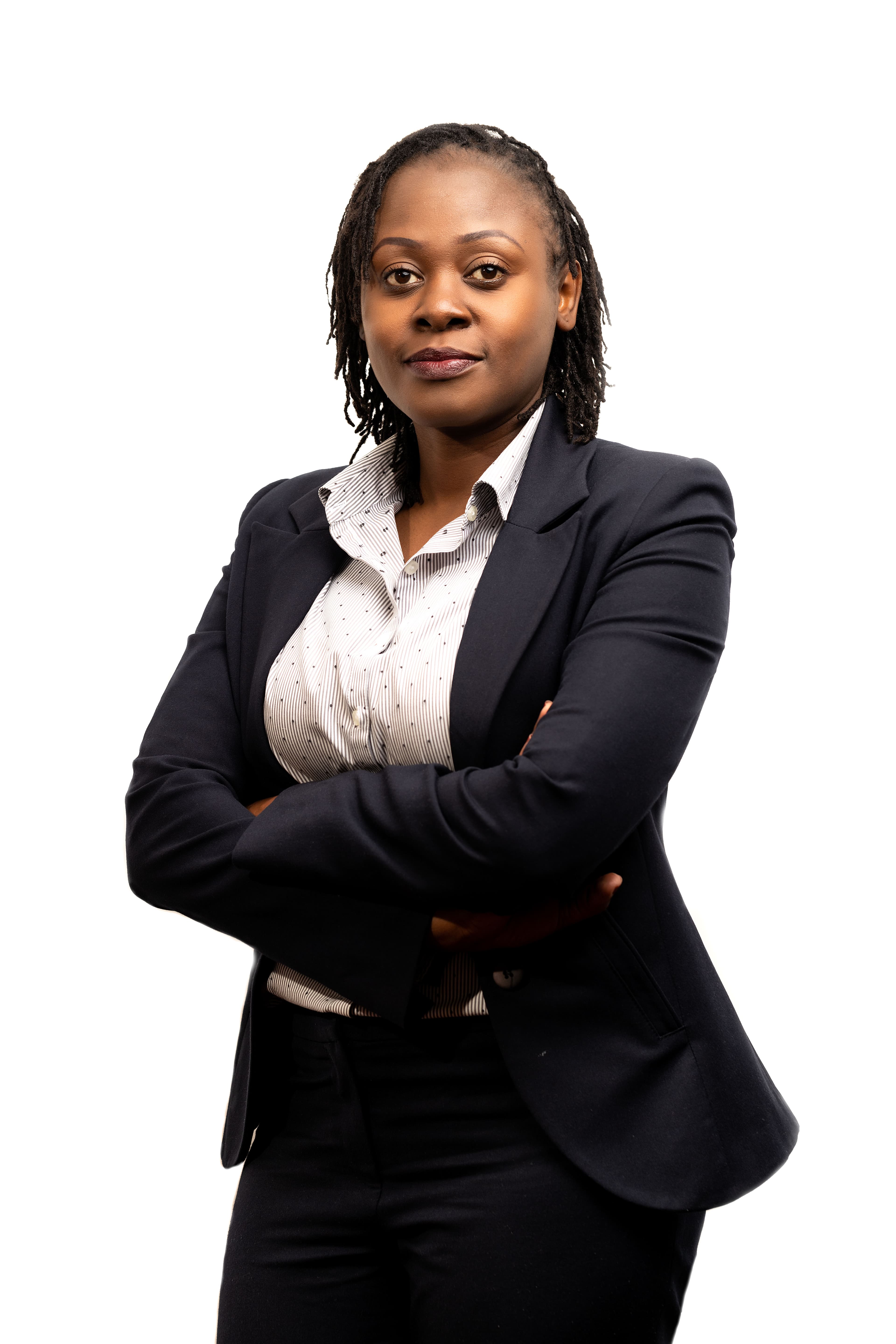 Portrait of the principal advocate of Kavere Embeywa Advocates, Nairobi